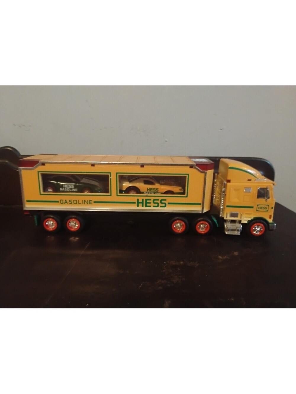 Vintage 1997 Hess Toy Truck and Racers